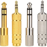 Eboot Pieces Headphone Adapter 6.35 Mm (1/4 Inch) Male To 3.5 Golden,silver. Fixed Price $13.04.