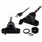 The Install Bay IBR78 Usb Port Pass Through Flush Mount Socket, With 2.1. Fixed Price $41.99.