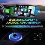 Xtrons 2 In 1 Wireless Carplay Android Auto Adapter Usb Dongle For Factory Cars. Fixed Price $39.99.