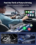 Fahrens 2-IN-1 Wireless Carplay Adapter, CXZ521 Grey. Fixed Price $31.42.