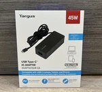 Targus 45W Usb Type-c Laptop Phone Universal Travel Ac Wall Charger (APA106). Fixed Price $29.99.