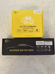 E-sky Waterproof Rear-view Camera And 4.3 Tft-lcd Monitor. Fixed Price $34.99.