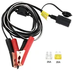Car Battery Alligator Clamp Cable Clip Cigarette Lighter Adapter Socket 12V Usa. Fixed Price $14.24.