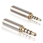 Miuono 2.5MM To 3.5MM And Adapter, Gold Plated. Fixed Price $14.36.