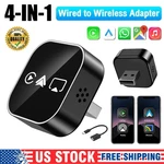 Wired Wireless Carplay Adapter For Apple Iphone/android Auto/airplay/miracast. Fixed Price $27.88.