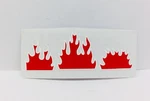 Hot Wheels Redline ( Snake Ii & Mongoose ) Open Flame Decal Set 1/64 Scale. Fixed Price $8.00.