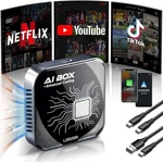 2026 Upgraded 3 1 Wireless Carplay Adapter,enhanced Cooling Fan,ai Magic Box.. Fixed Price $39.75.
