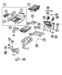 Genuine Mopar Wireless Device Charger Left Side 05033398AC. Fixed Price $347.04.