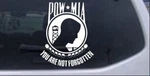 Pow Mia Not Forgotten Open Car Truck Window Laptop Decal Sticker. Fixed Price $5.50.