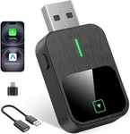 Carplay & Android Auto Adapter, 2-IN-1, Wired Wireless/type-c Dongle. Fixed Price $48.92.