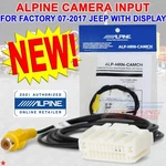 Alpine Alp-hrn-camch Camera Input For Factory 2007-2017 Jeep Radio With Display. Fixed Price $24.95.