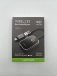 Luckymore Wireless Carplay Adapter, Converts Wired To - Grey. Fixed Price $14.99.