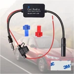 12V Car Antenna Booster 25 Db - Amplify Signal & Reduce Noise Fm Radio. Fixed Price $13.09.