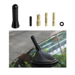 Dickno Car Short Antenna, 1.37'' Aluminum Radio Mast 1.37, Black. Fixed Price $7.29.