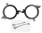 Metra 82-3412 6" Speaker Adapter Plates For Select Vehicles And Harness. Fixed Price $19.75.