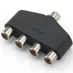 Jl Audio 010-13448-00 XD-AICS-1F4F 4-WAY Core Interconnect Rca Splitter. Fixed Price $39.99.