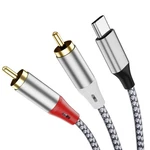 Liaoan Weiyu Usb To 2 Stereo Adapter Cable, Typ-c 100 Centimetri. Fixed Price $14.24.