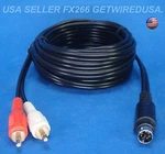 Zapco 16-FOOT Symbilink Rca Adapter 6-PIN Data Cord Converter Sldin.t Slrcm. Fixed Price $28.95.