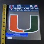 Miami Hurricanes Auto Vehicle Sticker Decal Waterproof All Weather Ncaa Truck. Fixed Price $13.45.