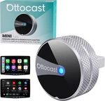 Ottocast Mini Tube Wireless Carplay Android Auto Adapter 2026, Cut The Cord, Zer. Fixed Price $72.79.