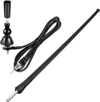 Universal Flexible Rubber Antenna Mast W/ Ball Base Car Audio Stereo Radio 16". Fixed Price $16.79.