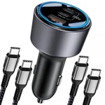 200W Car Charger, Usb PD3.0 QC4.0 Pps Fast Charging Adapter.... Fixed Price $46.32.