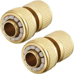 Uxcell Brass Quick Connectors Adapters Garden Hose 5/8"(2PCS), Gold. Fixed Price $26.62.
