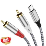 Liaoan Weiyu Usb To 2 Stereo Audio Adapter Cable. Fixed Price $20.00.