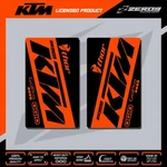 Ktm Upper Fork Decals Motocross Graphics Mx Sticker Block Black/orange. Fixed Price $16.29.