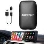 Sunweyer Wireless Carplay & Android Auto Adapter Built In Netflix Youtube. Fixed Price $46.05.