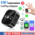 Wired Wireless Carplay Adapter For Apple Iphone/android Auto/airplay/miracast. Fixed Price $29.99.