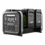 Greenworks 24V Battery 500W Power Inverter (output: Ac, USB)+(4)X4AH. Fixed Price $699.99.