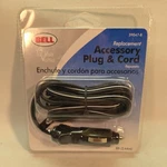 Bell Accessory Plug 5 Amps 8 Ft Cord 12 Volt 39047-4 New Sealed. Fixed Price $10.00.