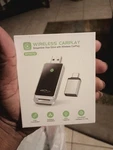Vnilrgle BY967D Wireless Carplay Adapter 2024 Upgrade Plug And No Latency. Fixed Price $29.95.