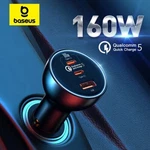 Baseus 160W Car Charger Usb Type Qc 5.0 Fast Charging For Iphone 15 14 13 Pro. Fixed Price $44.99.