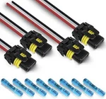 Pigtail Sockets Female Wiring Harness Headlight Plug Item Package Quantity: 4. Fixed Price $15.74.