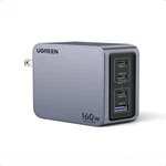 Ugreen Nexode Pro 160W Gan Usb Laptop Charger 4-PORT Pd 3.1 Pps For. Fixed Price $179.30.