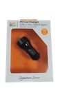 Tech&go 32W 2-PORT Fast Charging Car Adapter Black Usb + Type. Fixed Price $19.99.