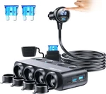 Cigarette Lighter Splitter Adapter 216W 4 Socket Heavy Duty Truck Car Black. Fixed Price $45.54.
