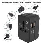 Travel Adapter Worldwide All One International Universal Power Plug. Fixed Price $8.74.
