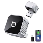 Ottocast Mini 3.0 (pot) 2025 Wireless Carplay & Android Auto 2-IN-1 Silver. Fixed Price $61.91.