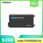 Renogy 2000W 12V Pure Sine Wave Inverter W/ Ups Transfer Switch And Built-in Bt. Fixed Price $289.99.