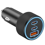 Kenhao 67W 3-PORT Usb-c & Usb-a Car Charger, Pd Qc Fast Charging For Iphone. Fixed Price $34.19.