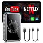 Lamtto 3-IN-1 Magic Video Box For Streaming Netflix/youtube/tiktok, Wireless .... Fixed Price $108.74.