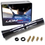 Ijdmtoy 3-INCH Black/white Union Jack Theme Short Antenna. Fixed Price $21.99.