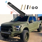 3" Short Antenna Mast Black Power Radio Am/fm Ford F-150 Lariat Ssv Raptor. Fixed Price $10.05.