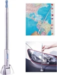 Hypersonic Corner Antenna Bumper Pole Safety Guard For Universal Car Silver. Fixed Price $22.41.