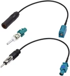 Bingfu Universal Vehicle Fm Am Radio Fakra Z Male Cable Din Adapter. Fixed Price $13.05.