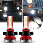 2X White 2504 H16 5202 Led Fog Light Bulbs For Jeep Wrangler Jl 2017 2018 2019. Fixed Price $12.97.