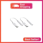 Avmax Usb To 3.5MM Audio Headphone Adapter Hifi 2 Pack,type Aux Female Ca. Fixed Price $10.09.